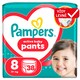 image 1 of Pampers Active Baby Pants Size 8, 38 Nappies, 17kg+