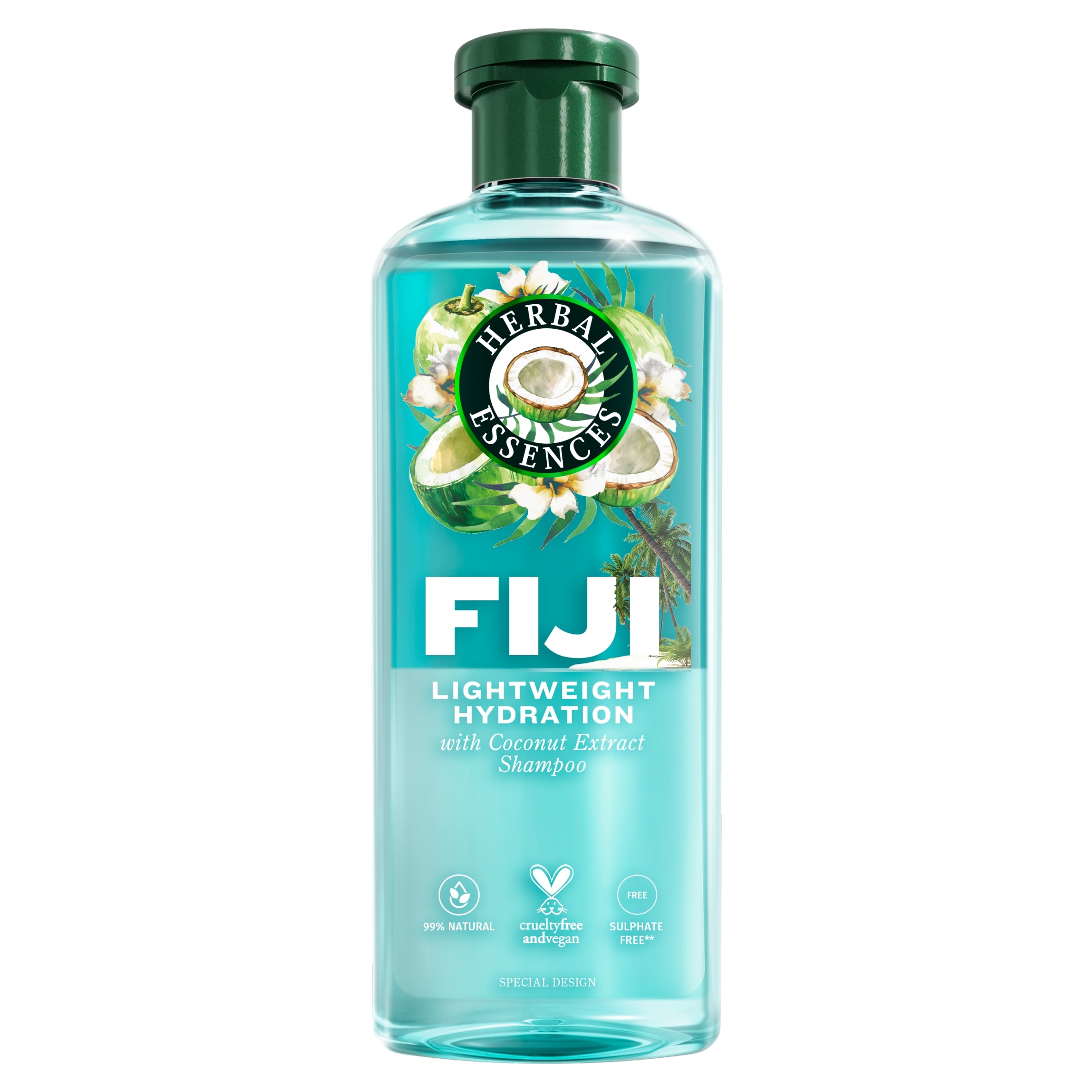 Herbal Essences Fiji Lightweight Hydration with Coconut Extract Shampoo 350ml