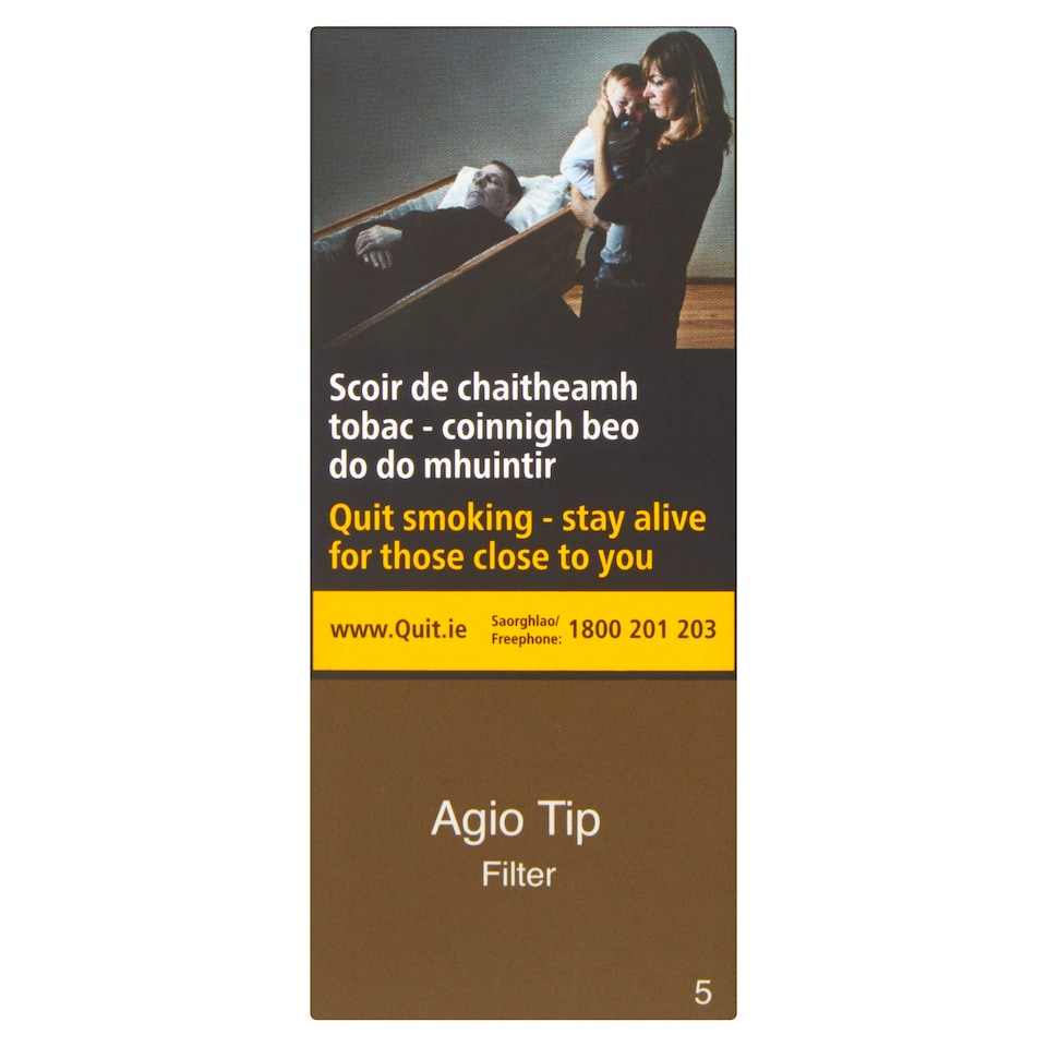 Agio Filter Tip Blue 5 Pack