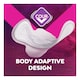 image 3 of Bodyform Ultra Night Sanitary Towels Wings 8 pack