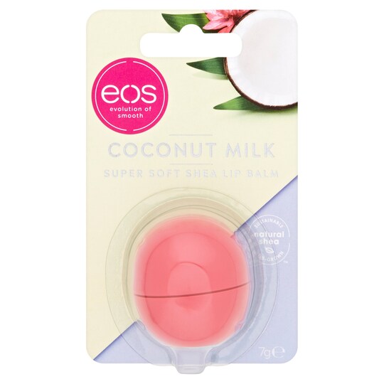 Eos Coconut Milk Lip Balm 7G Tesco Groceries