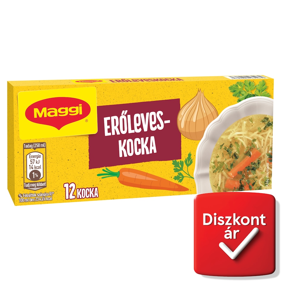 Maggi erőleveskocka 12 db 120 g