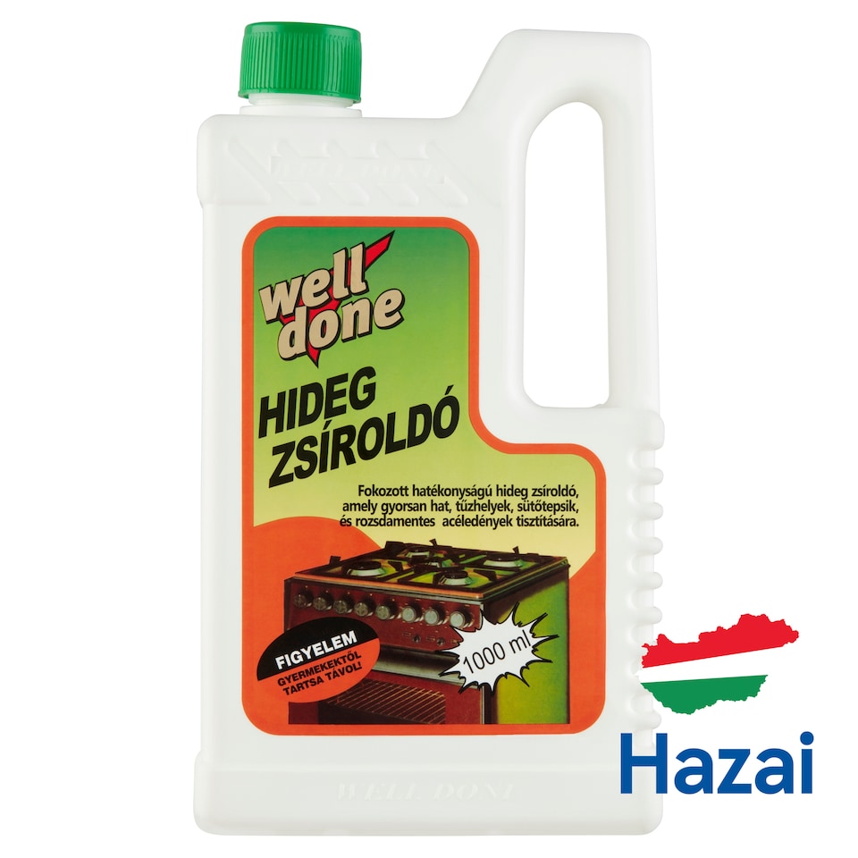 Well Done Cold Degreaser Refill 1000 ml