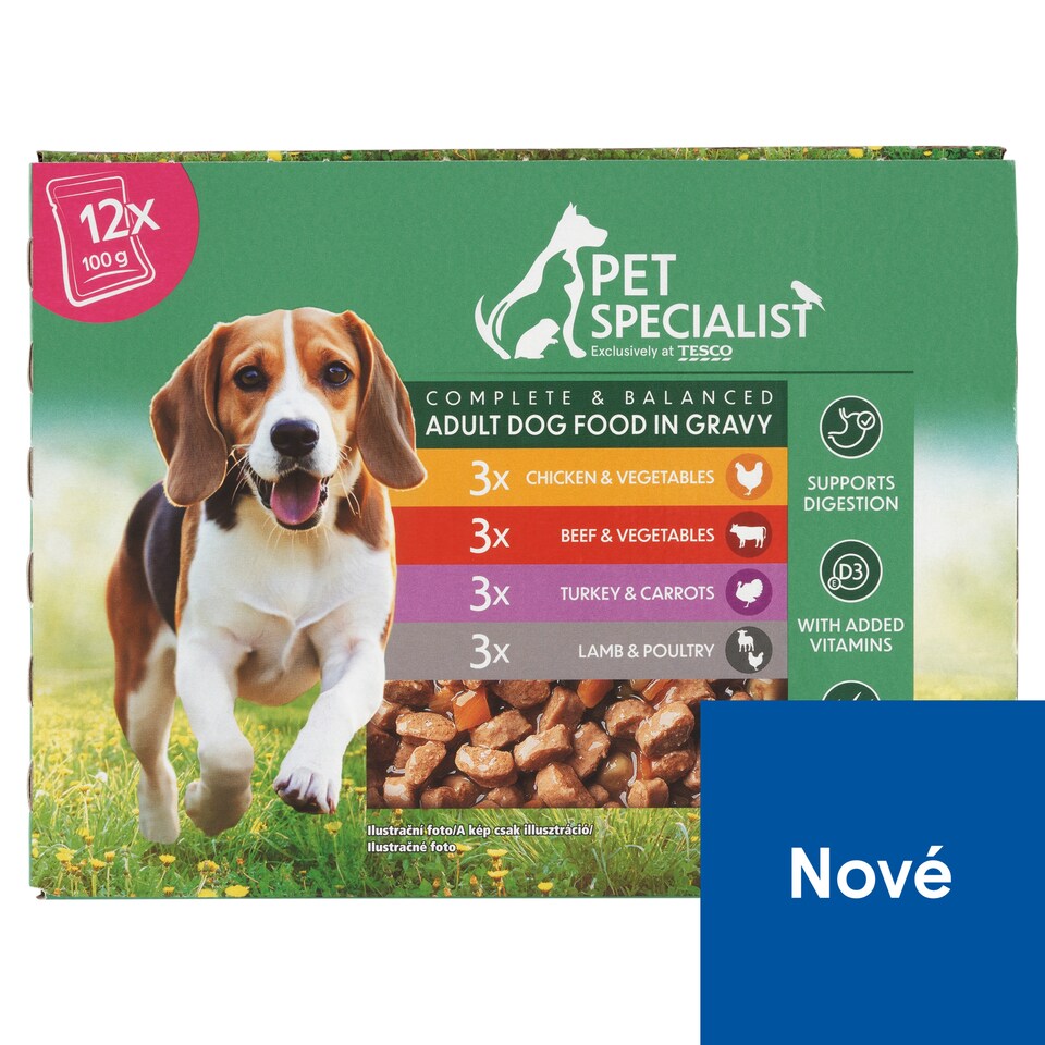 Pet Specialist Chunks in Gravy 12 x 100g (1200g)