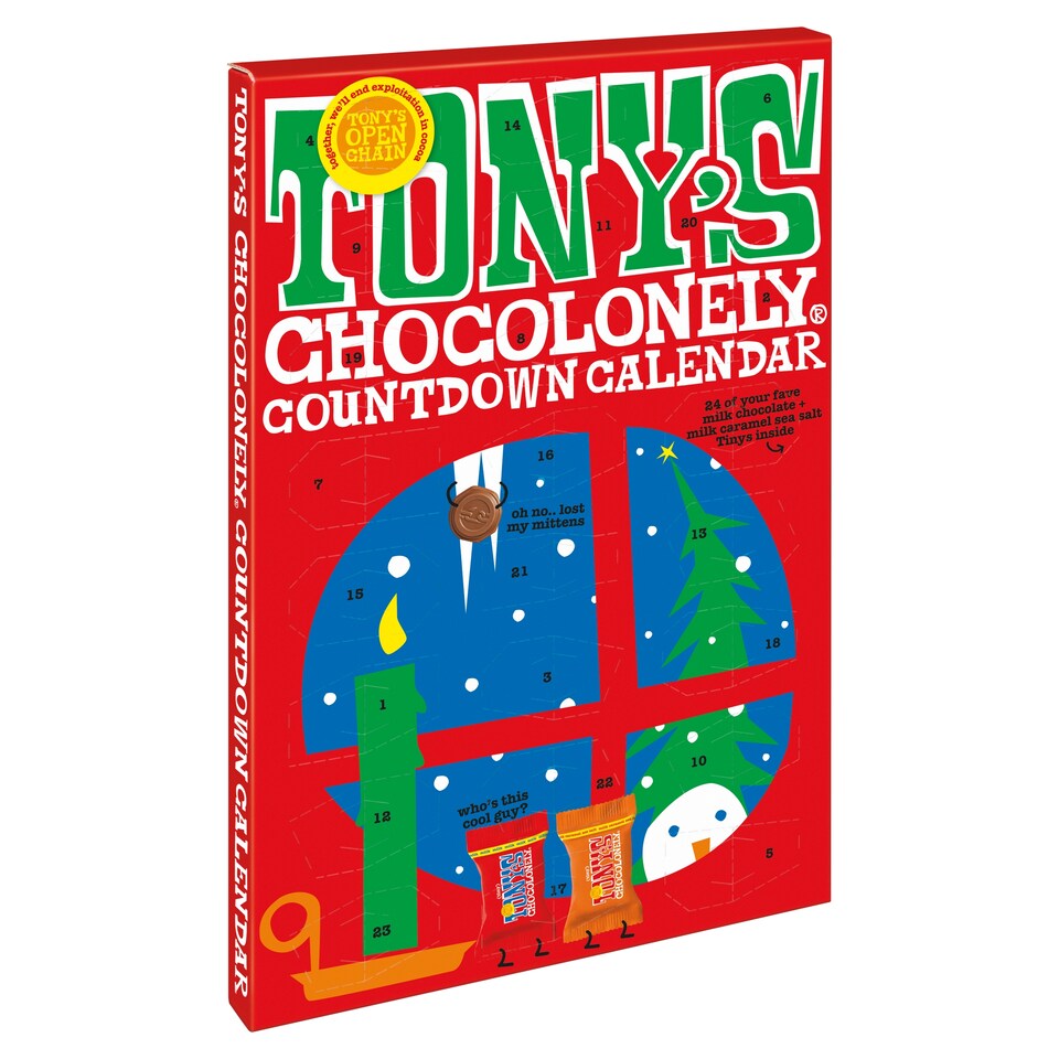 image 1 of Tony's Chocolonely Tiny's Countdown Calendar 216g