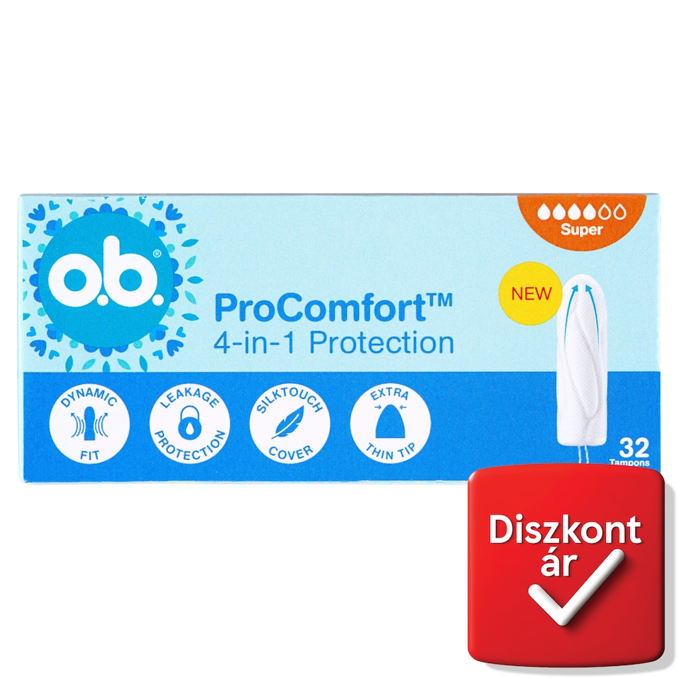 o.b. ProComfort Super tampon 32 db