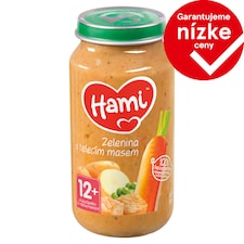 Hami Zelenina s teľacím mäsom 250 g
