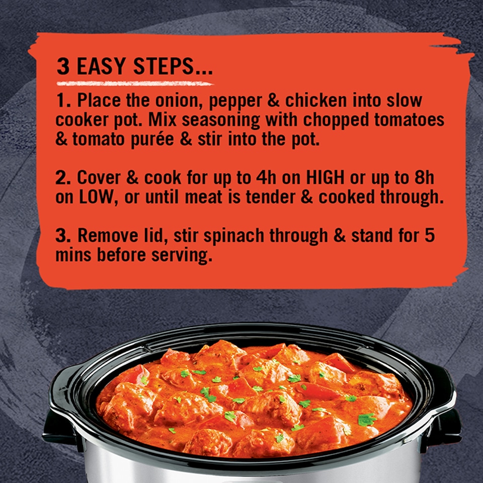 image 1 of Schwartz Slow Cook Tikka Masala Recipe Mix 35g