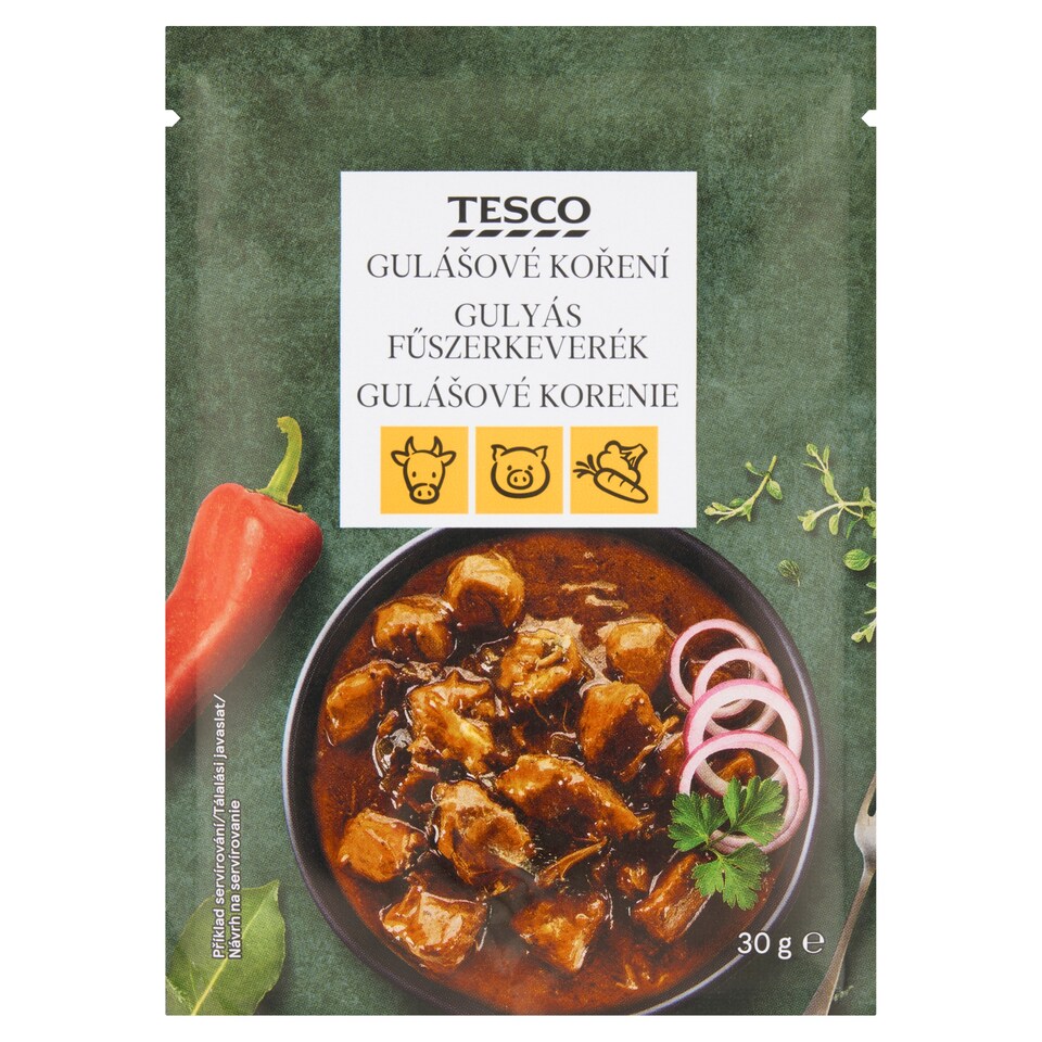 Tesco Gulášové korenie 30 g