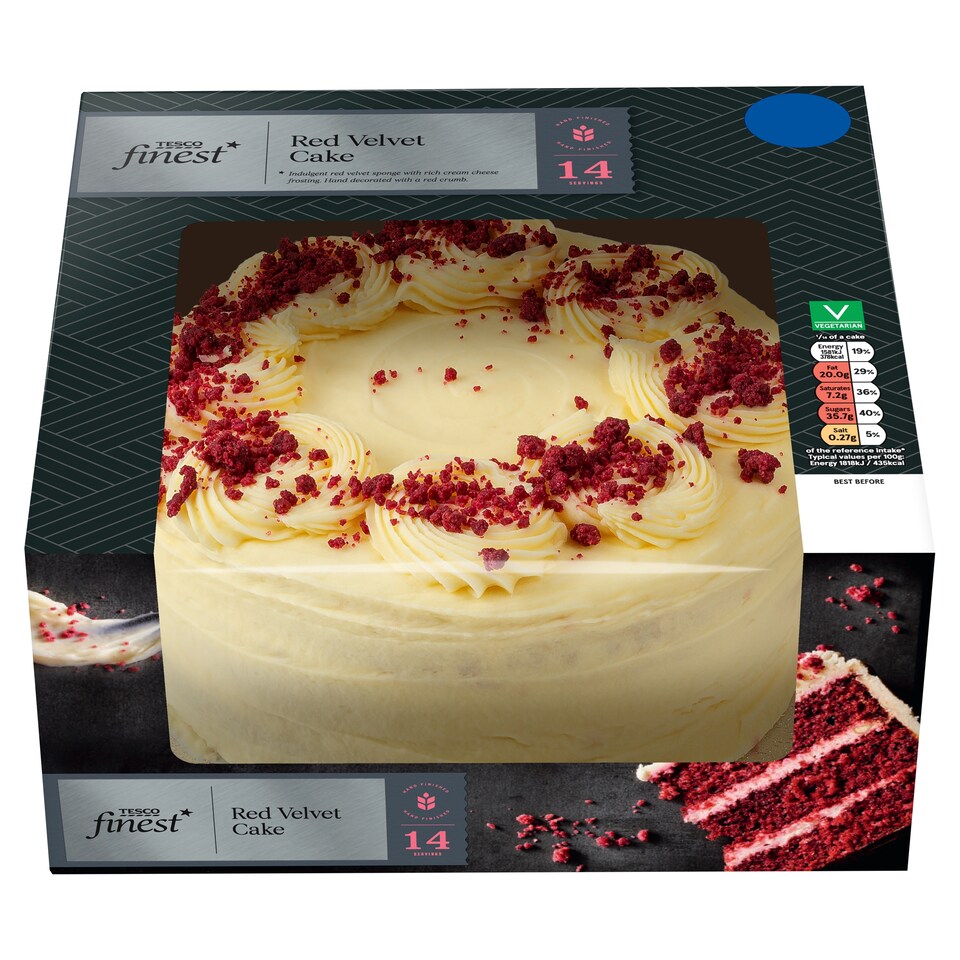 Tesco Finest Red Velvet Cake