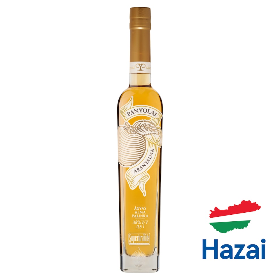 image 1 of Panyolai Aranyalma Palinka on Apple Bed 38% 0,5 l