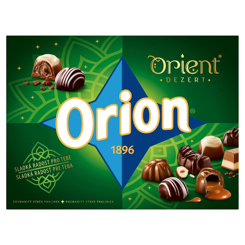 obrázok 1 z ORION Orient čokoládové pralinky mix 157 g