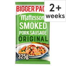 Mattessons Smoked Pork Sausage Original 325G