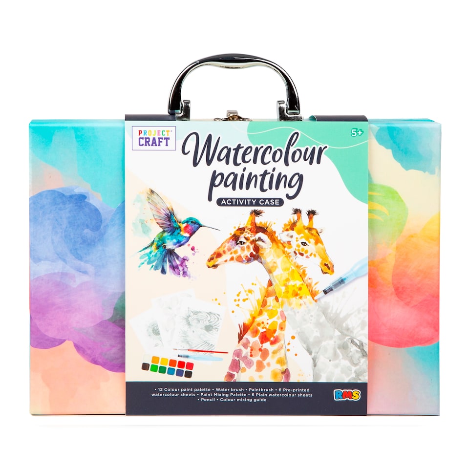 Project Craft Watercolour Painting Activity Case 