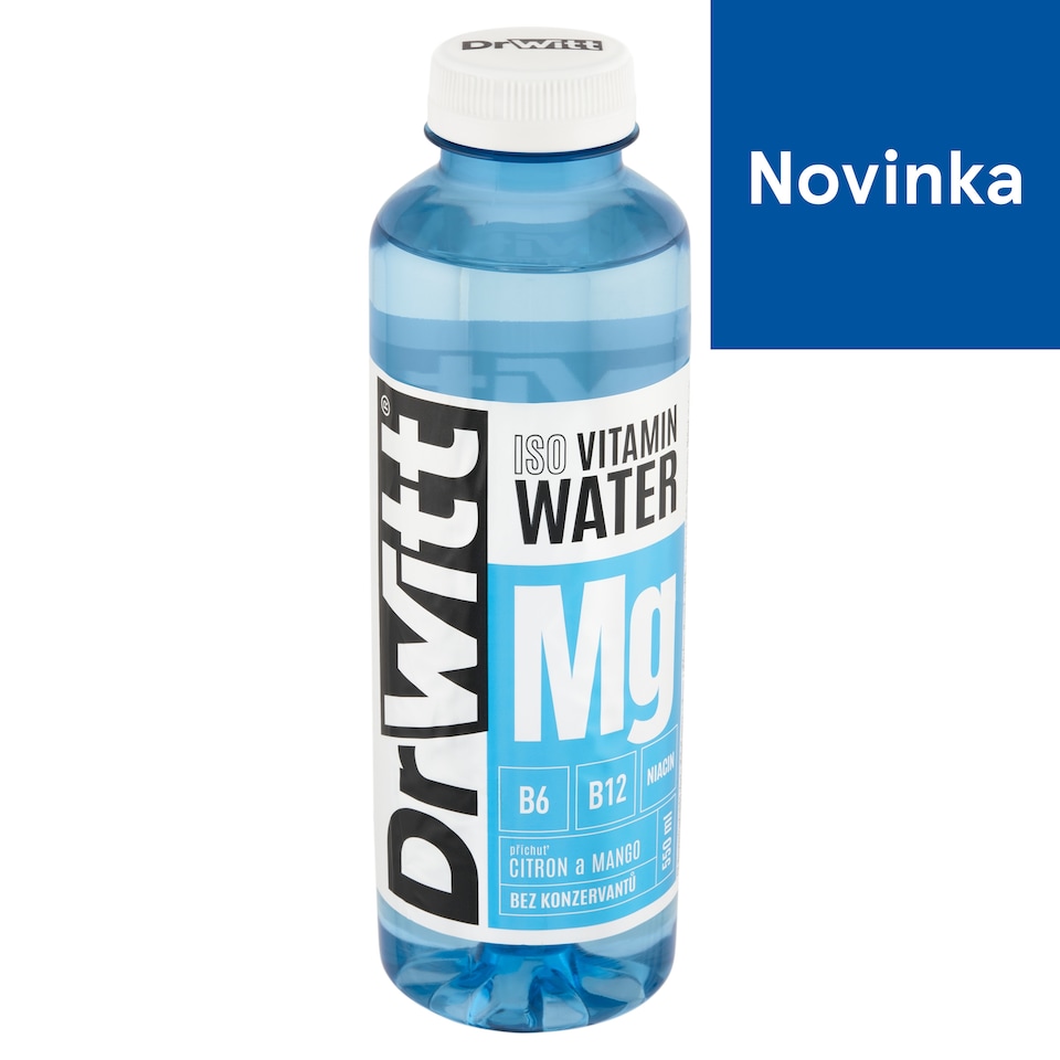 DrWitt Iso Vitamin Water nesýtený izotonický nápoj s príchuťou manga a citróna 550 ml