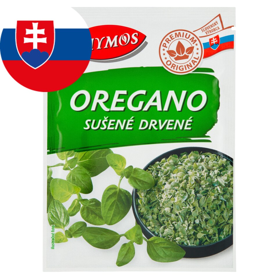 Thymos Oregano sušené drvené 9 g