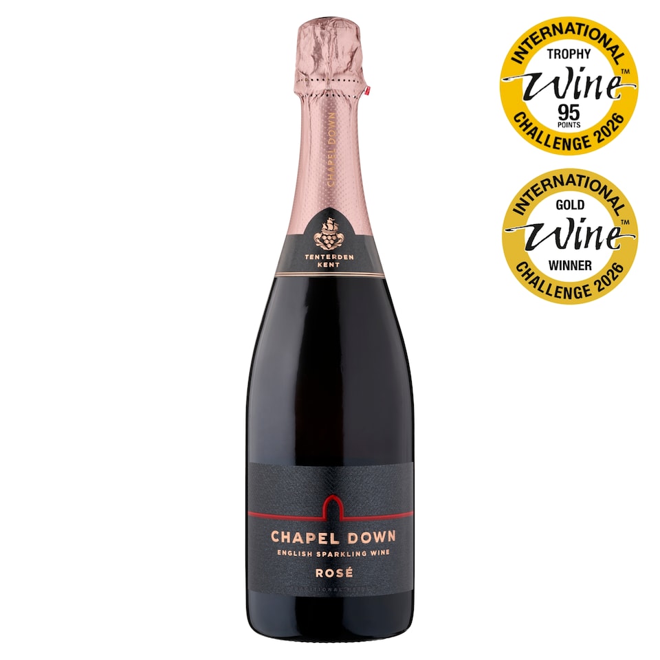 Chapel Down English Sparkling Rose 75Cl