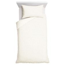 F&F Home Christmas Tree Fur Duvet Set Single