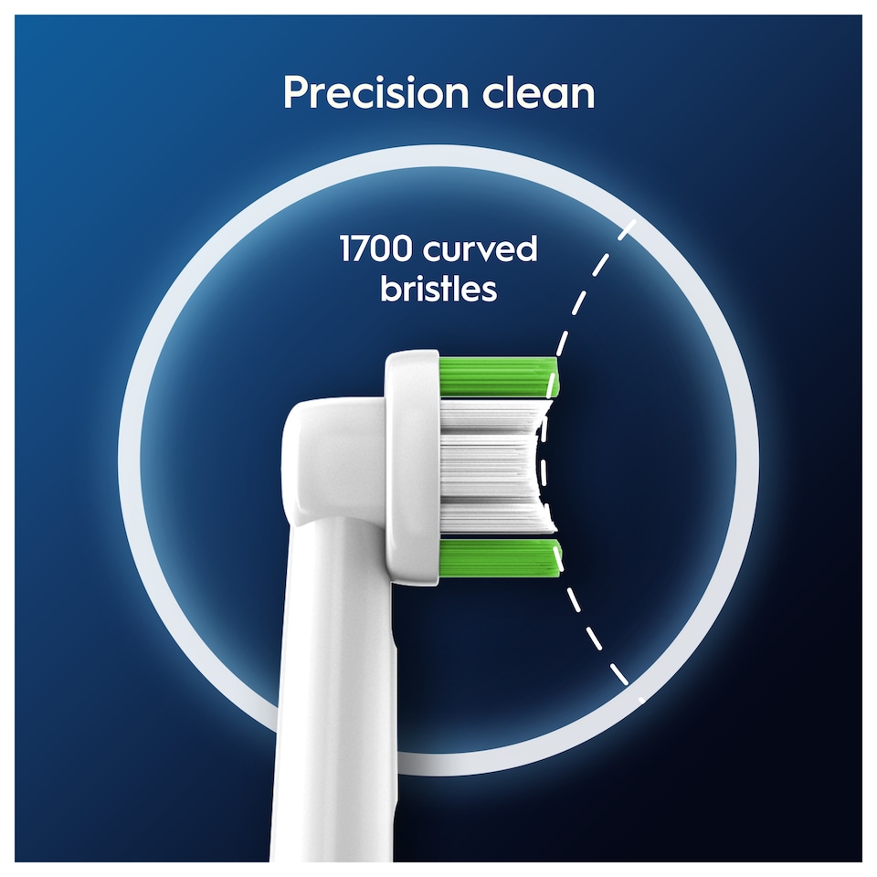 image 1 of Oral-B Pro Precision Clean Electric Toothbrush Heads 2 Pack