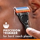 image 5 of Gillette Fusion Power Razor Blades Refill 8 Pack