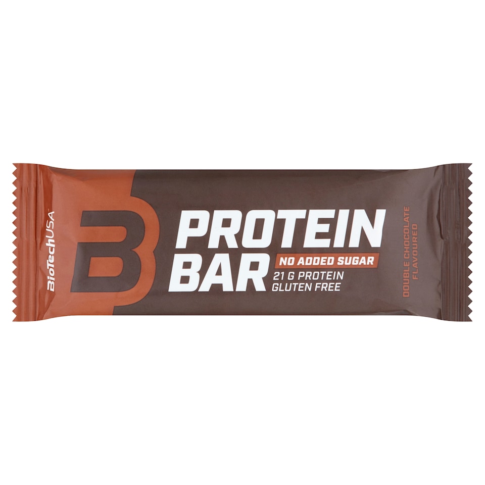 BioTechUSA dupla csokoládé ízű bevont fehérjeszelet édesítőszerekkel 70 g  1. kép