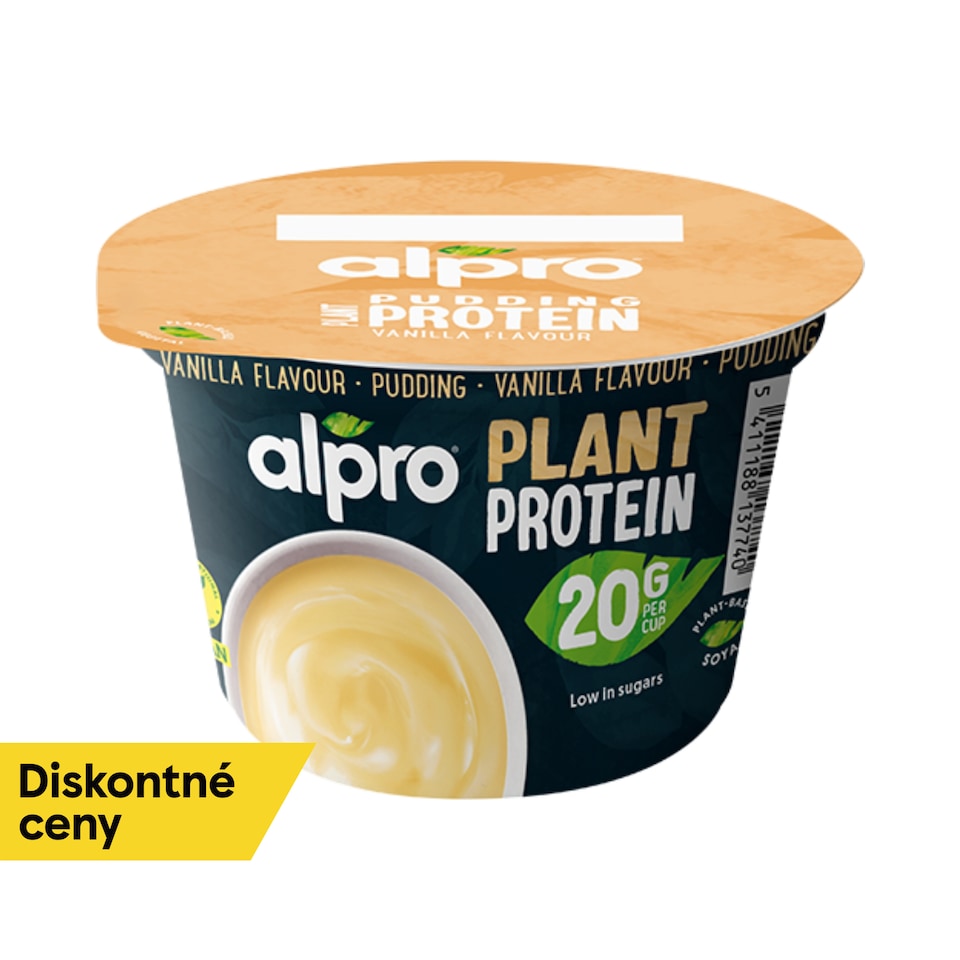 ALPRO High Protein Sójový puding s vanilkovou príchuťou 200g