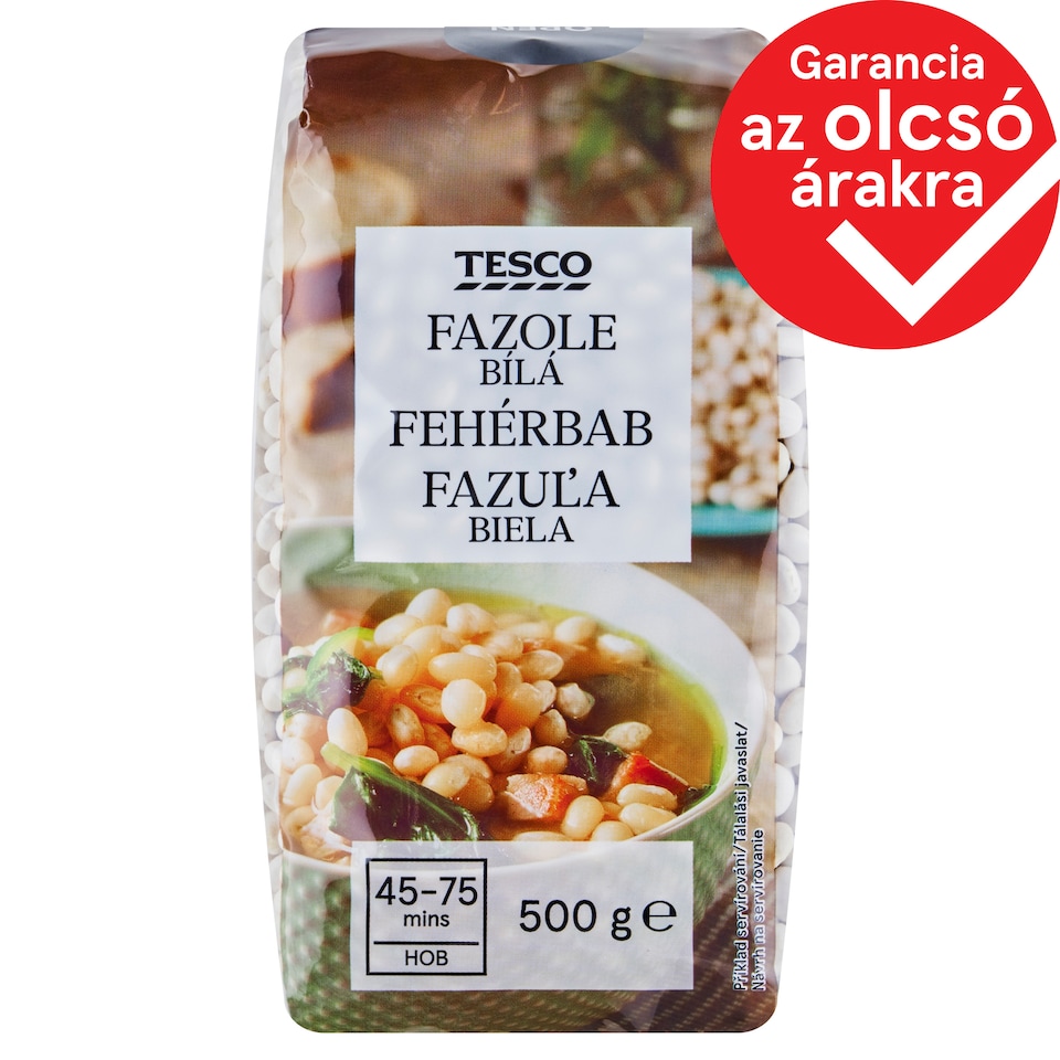 Tesco White Beans 500 g