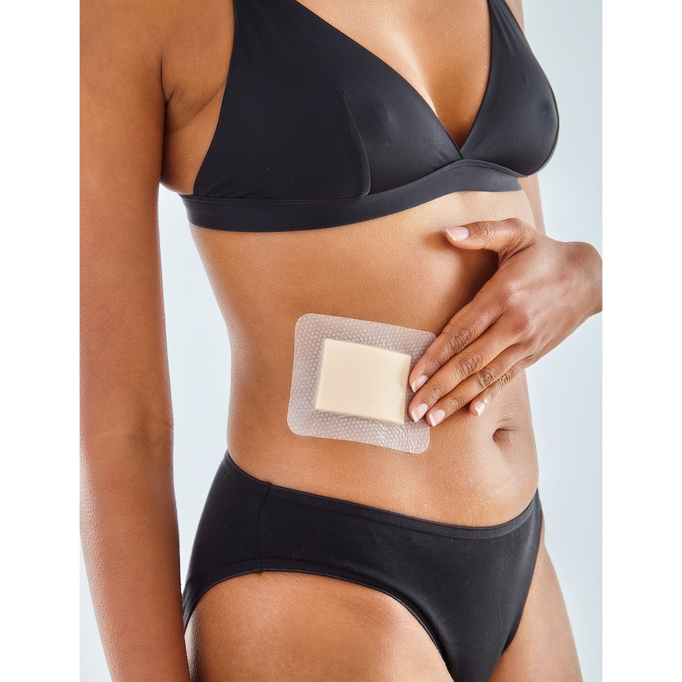 image 1 of Neo G Opti-heal Silicone Foam Wound Dressing Pk3