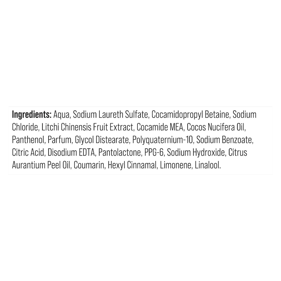 image 1 of Alberto Balsam Coconut & Lychee Shampoo 300Ml