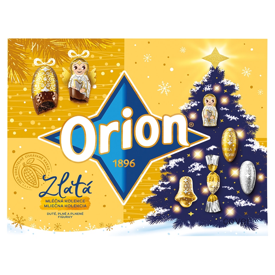 Obrázek 1 pro produkt ORION Vánoční kolekce Zlatá 350g