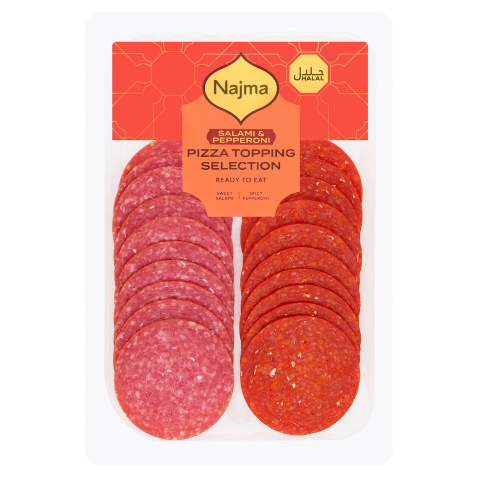 image 1 of Najma Halal Pizza Topping Selection 80g