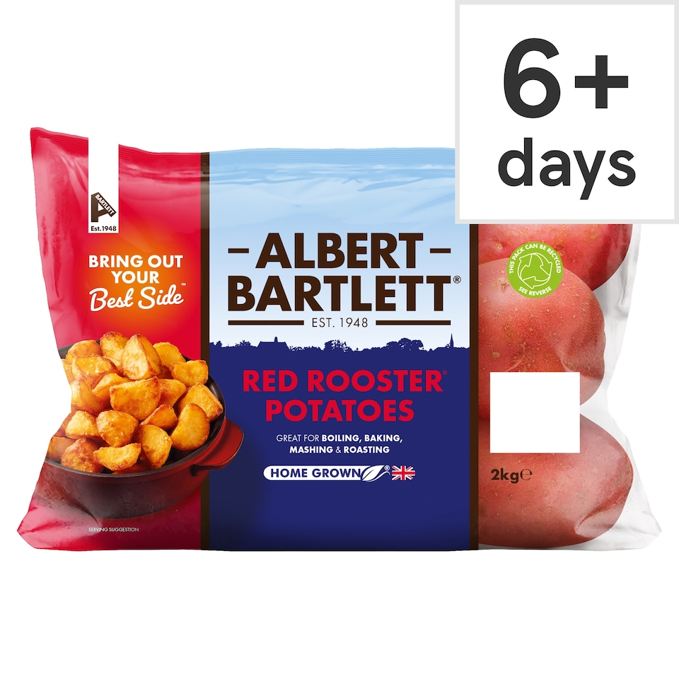 A Bartlett Rooster Potatoes 2Kg Pack