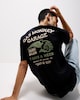 image 2 of Gas Monkey Pure Cotton T-Shirt in Black