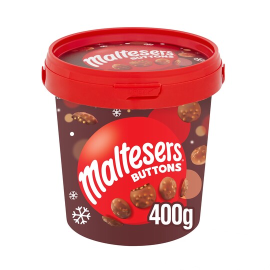 image 1 of Maltesers Buttons Xmas Bucket 400g
