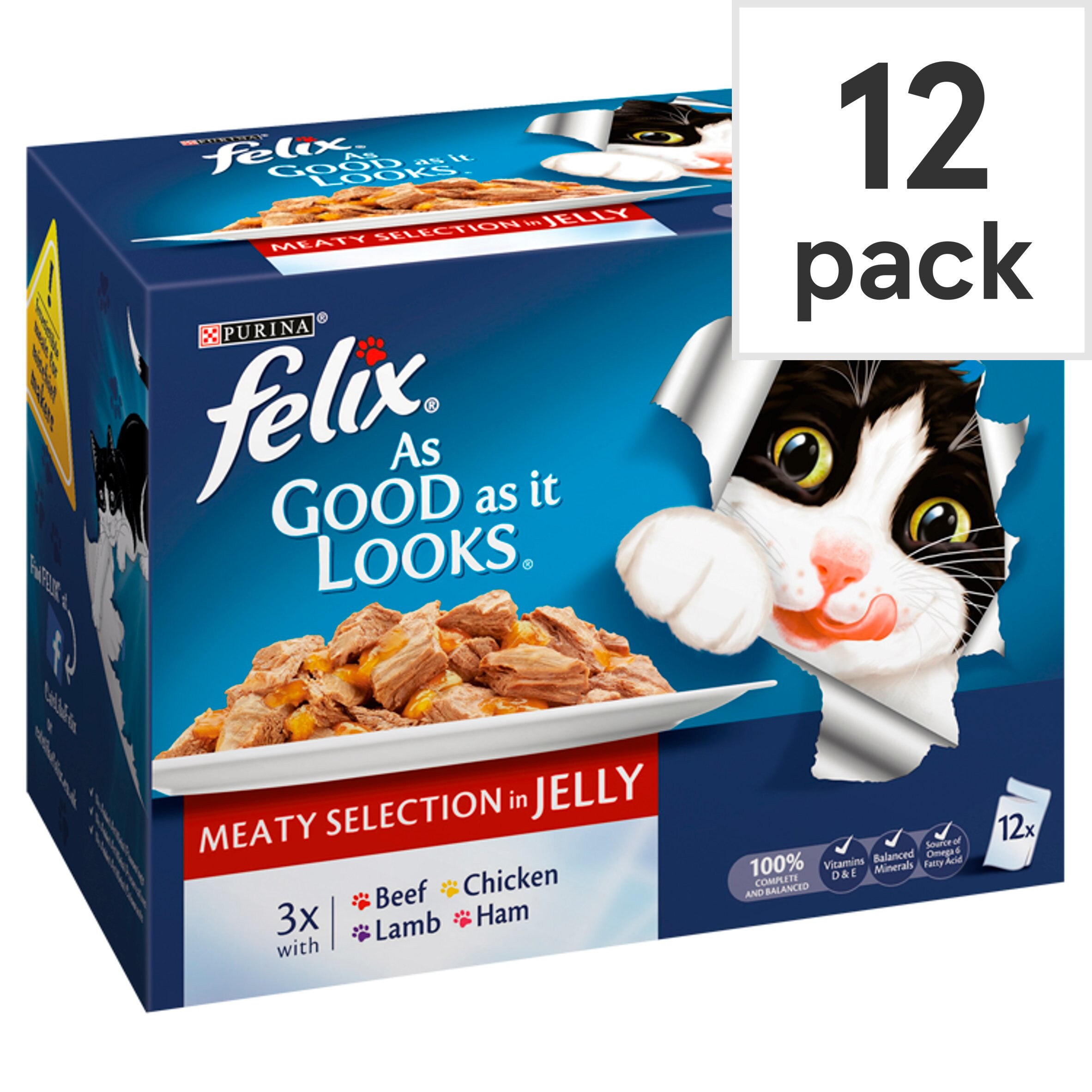 tesco felix 40 pouches
