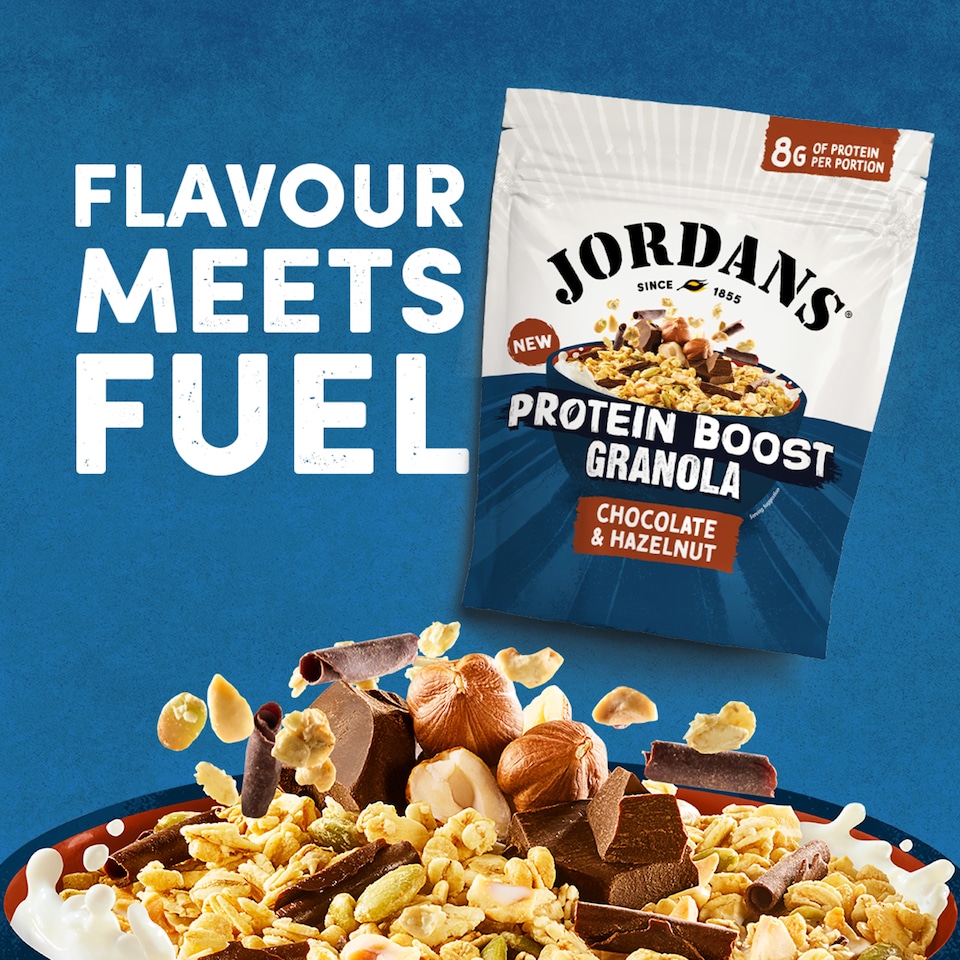 image 1 of Jordans Protein Granola Chocolate & Hazelnut 400g