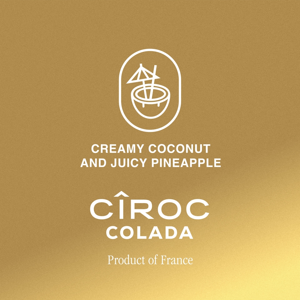 image 1 of Ciroc Colada Sparkling Vodka Drink 250ml