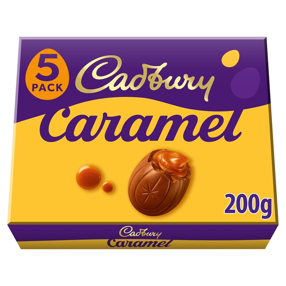 image 1 of Cadbury Caramel Egg 5 Pack 195G