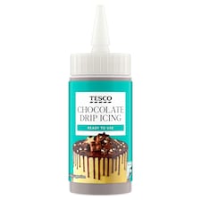 Tesco Chocolate Drip Icing 120G