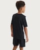 image 3 of F&F Active Boys ULTRAMOVE Panelled Short Sleeved T-Shirt in Black
