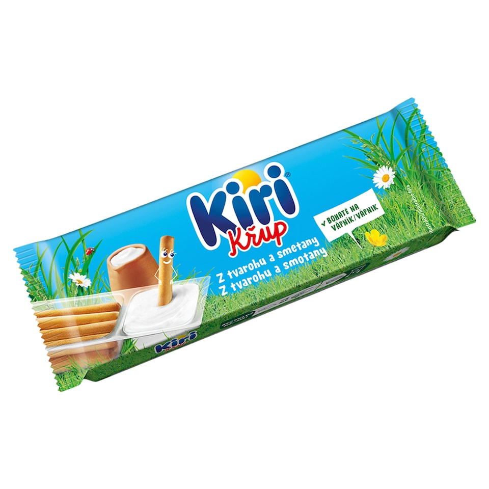Kiri Křup Processed Cheese Curd and Cream and Durable Pastry 35g
