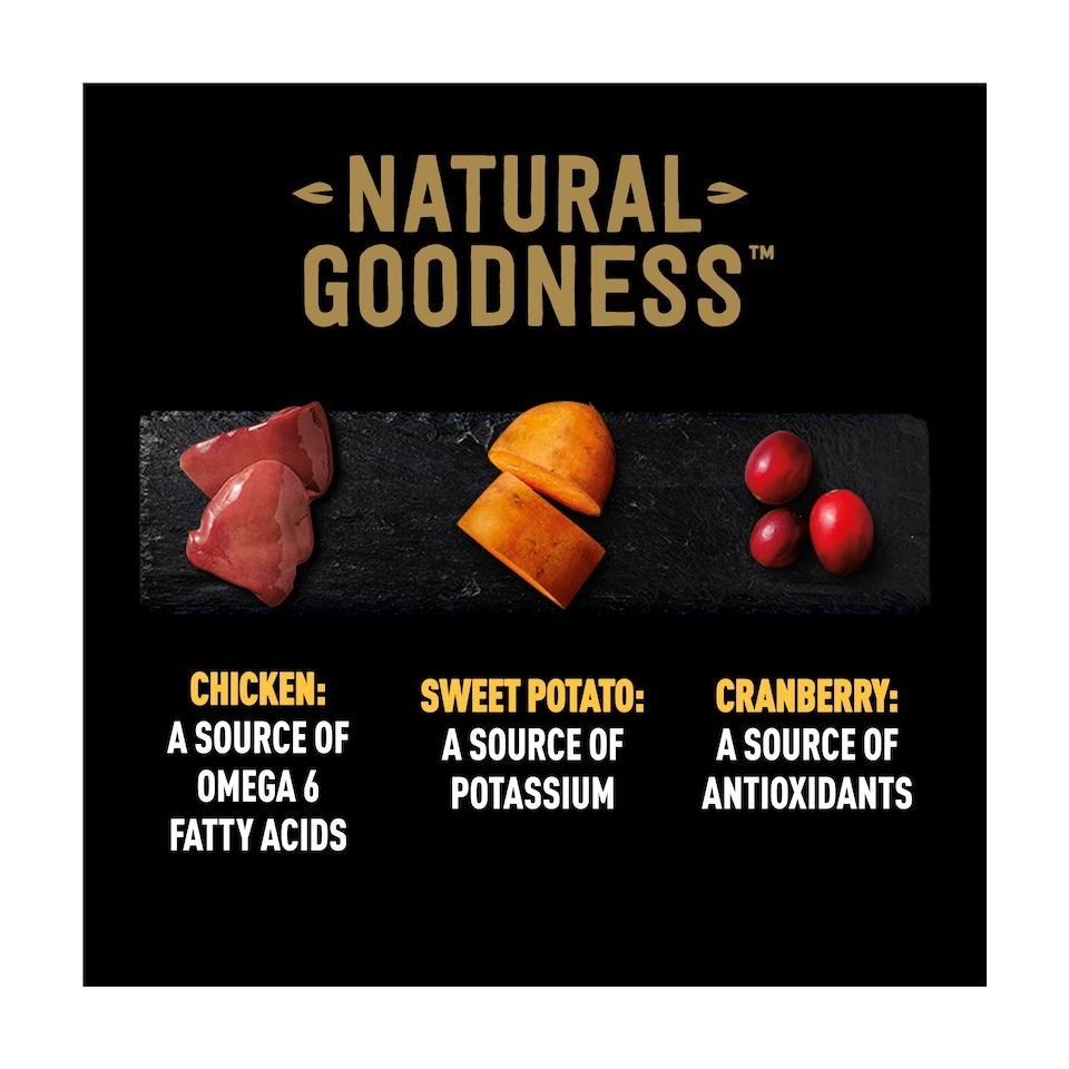 image 1 of Cesar Dog Food Chicken Sweet Potato Peas & Cranberry 400G