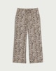 image 4 of F&F Leopard Print Wide Leg Trousers in Multi Brown