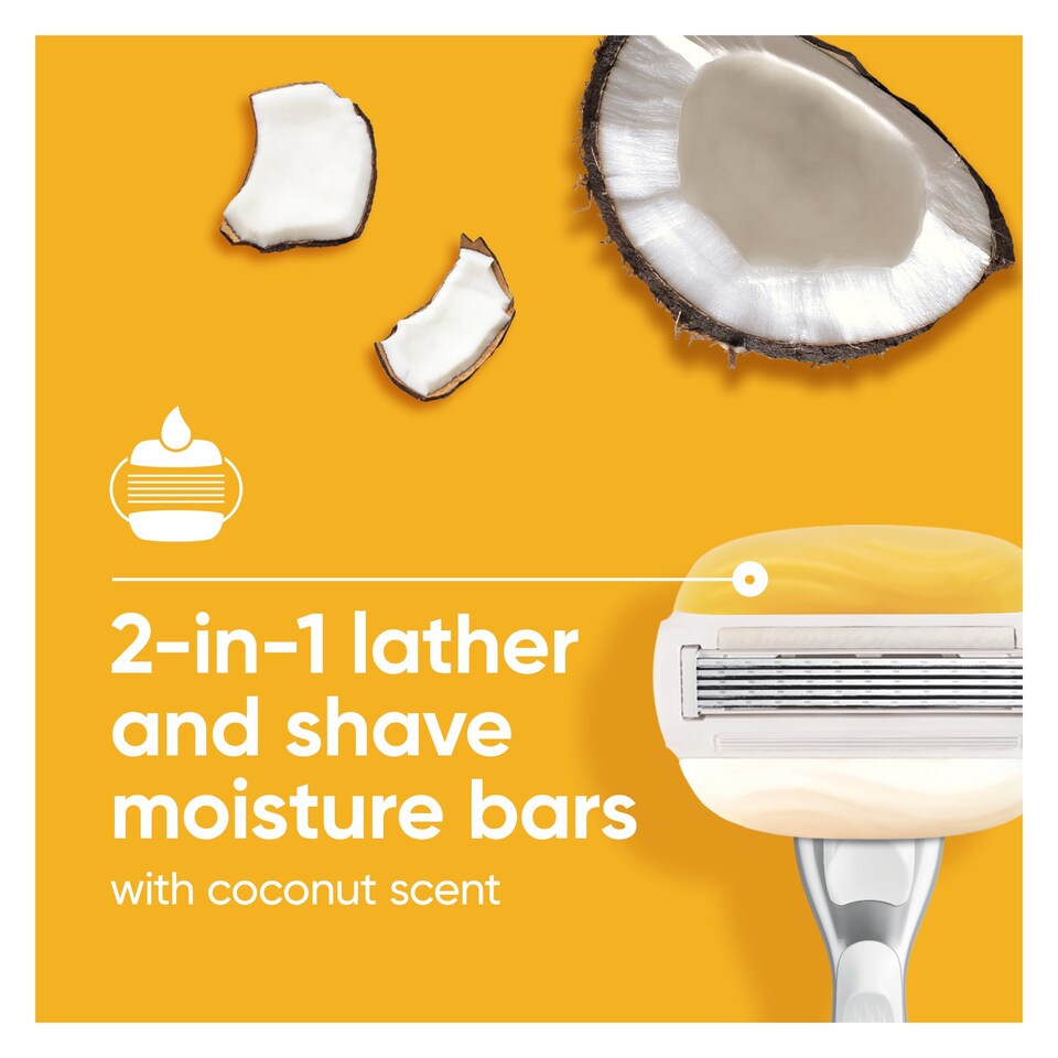 image 1 of Gillette Venus ComfortGlide Coconut with Olay Blades 6 Pack