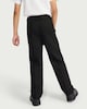image 3 of F&F School Boys 2-Pack Generous Fit Trousers in Black