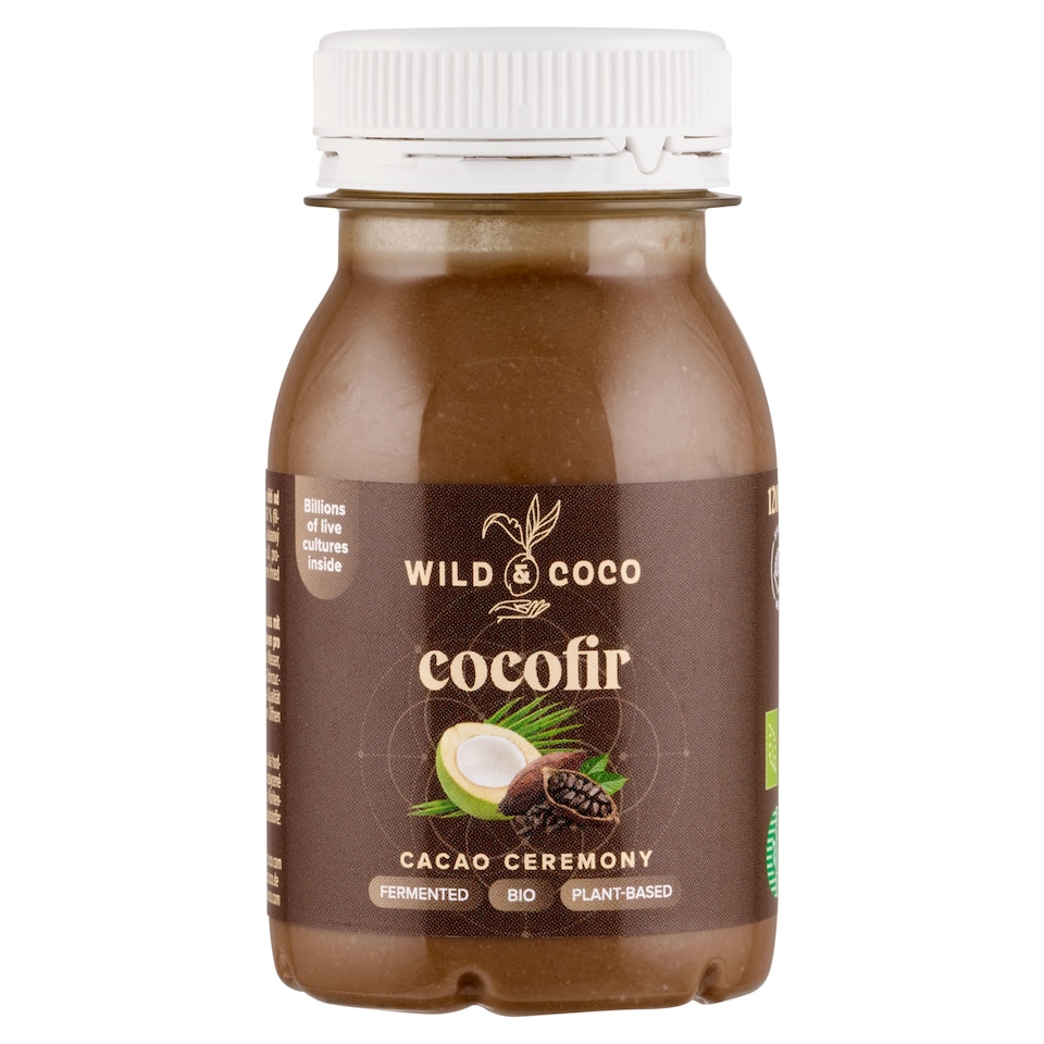 Wild & Coco Probiotický rostlinný čokoládový nápoj 120ml