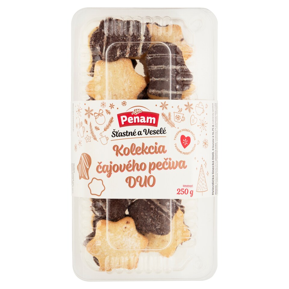 obrázok 1 z Penam Kolekcia čajového pečiva duo 250 g