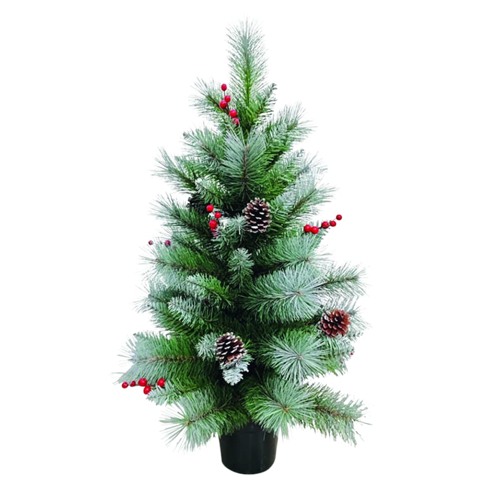 Obrázek 1 pro produkt Mobil Digital Vánoční stromek s bobulemi 90 cm