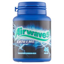 Wrigley's Airwaves Extreme Sugar Free Chewing Gum with Strong Menthol ...
