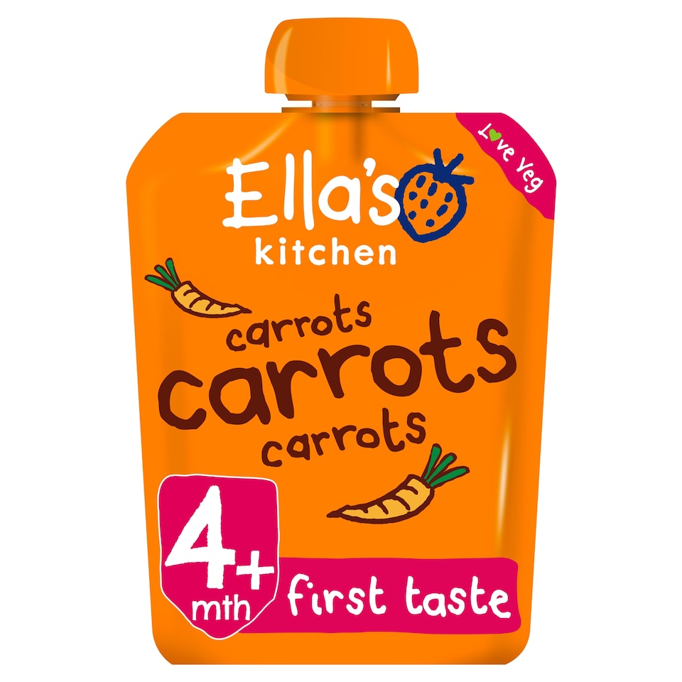 Ella's Kitchen Carrots 70G